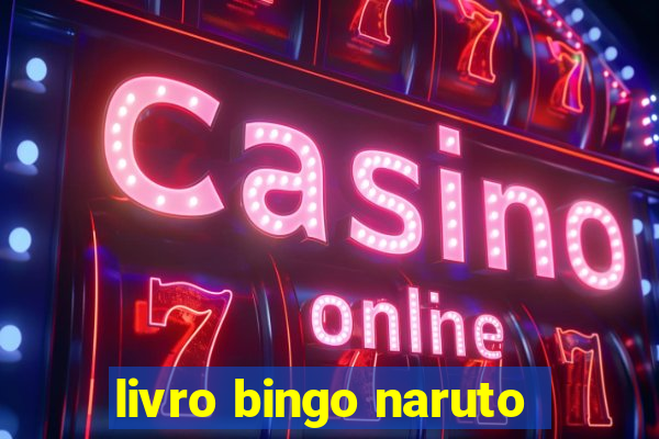 livro bingo naruto