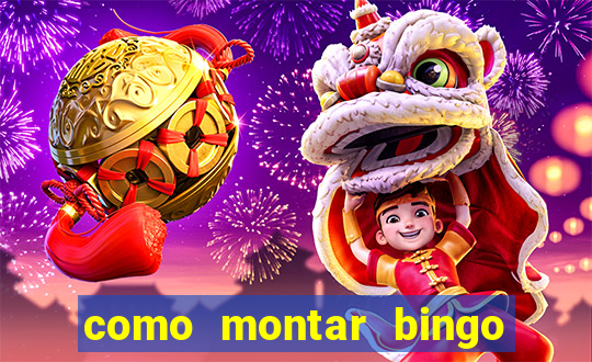 como montar bingo brinquedos toia