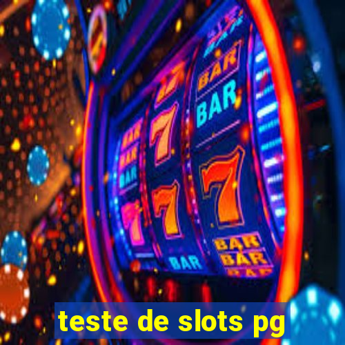 teste de slots pg
