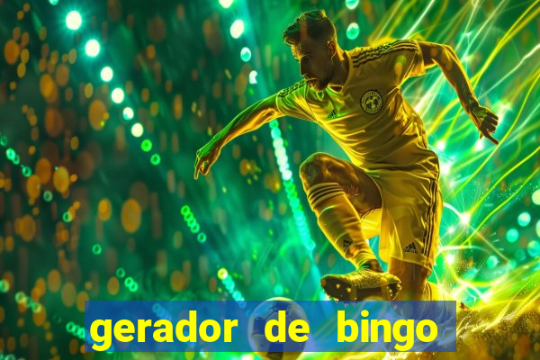 gerador de bingo cha de bebe