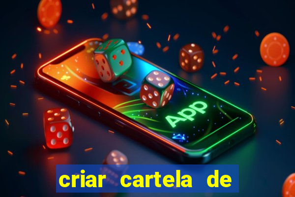 criar cartela de bingo no word