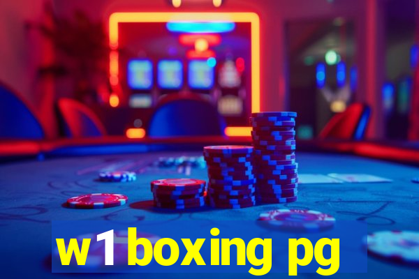 w1 boxing pg