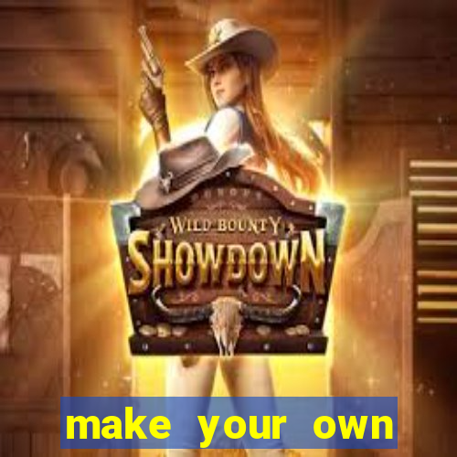 make your own bingo app