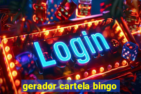 gerador cartela bingo
