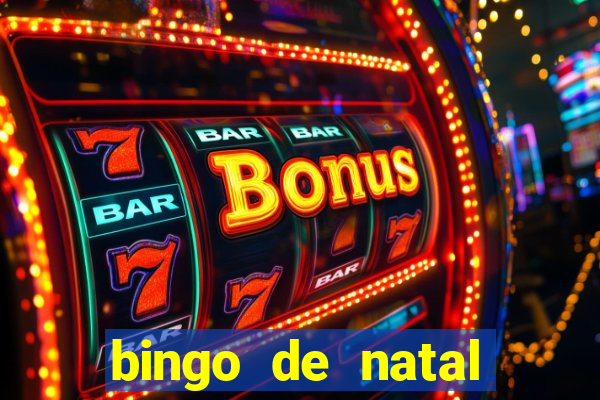 bingo de natal para imprimir gratis