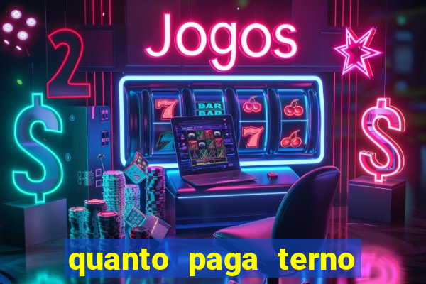 quanto paga terno da loteria federal