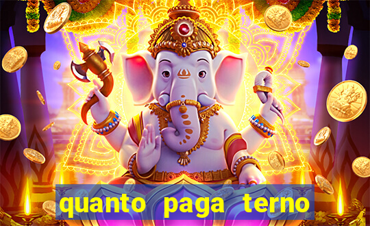quanto paga terno da loteria federal