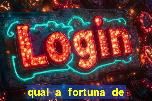 qual a fortuna de tony ramos