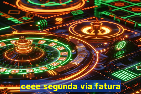 ceee segunda via fatura