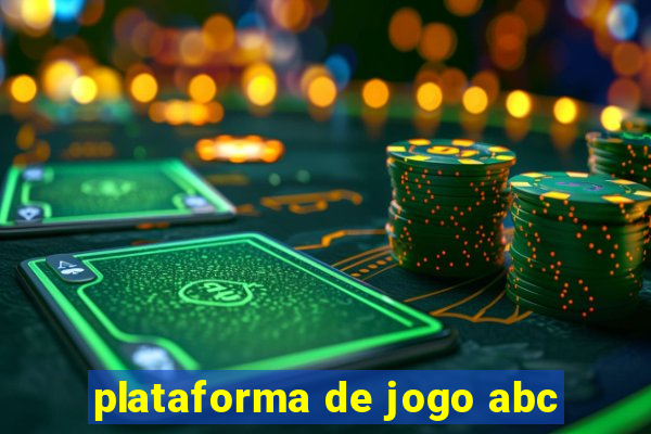 plataforma de jogo abc