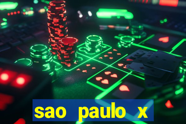 sao paulo x botafogo palpite
