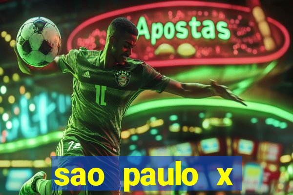 sao paulo x botafogo palpite