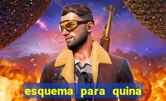 esquema para quina com 20 dezenas