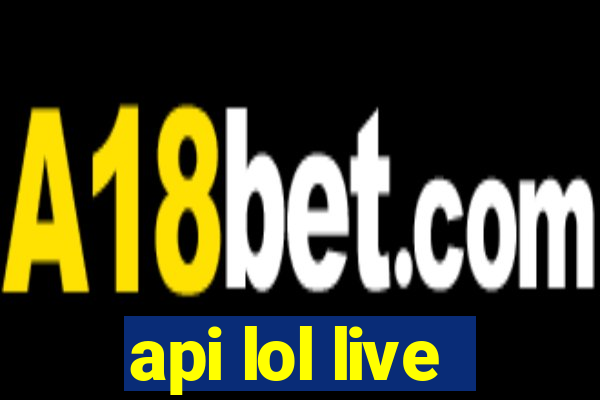 api lol live