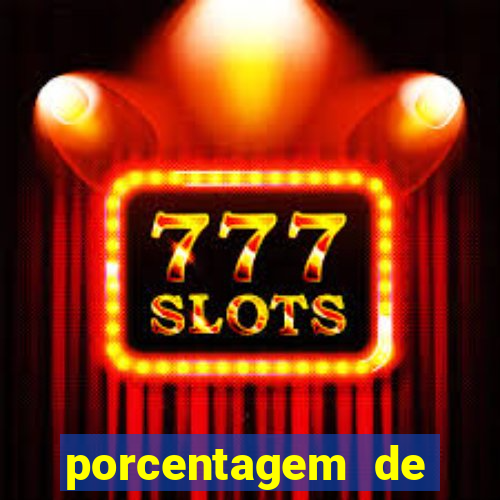 porcentagem de jogos pagantes slots