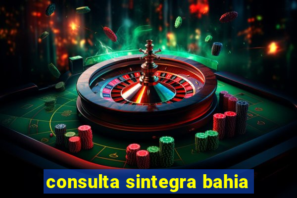 consulta sintegra bahia