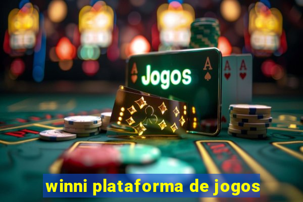 winni plataforma de jogos