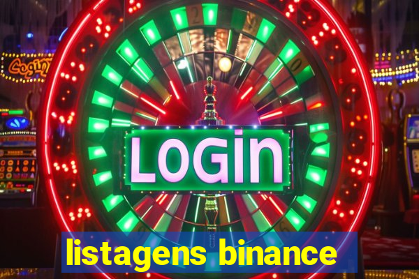 listagens binance