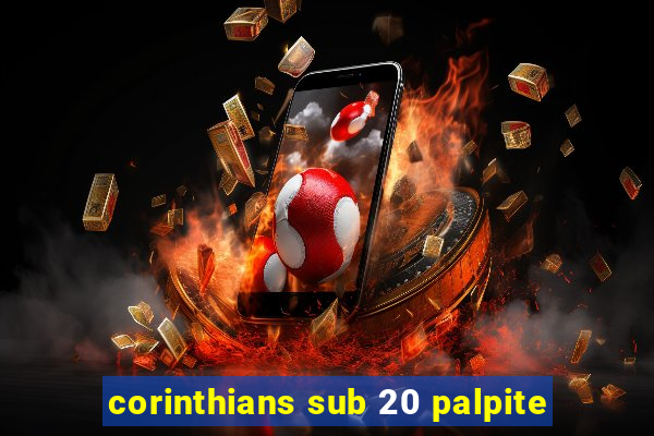 corinthians sub 20 palpite