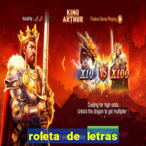 roleta de letras stop online
