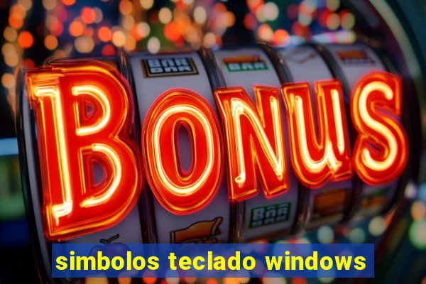 simbolos teclado windows