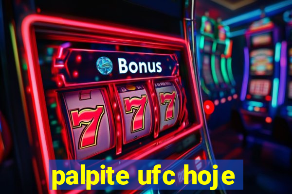palpite ufc hoje