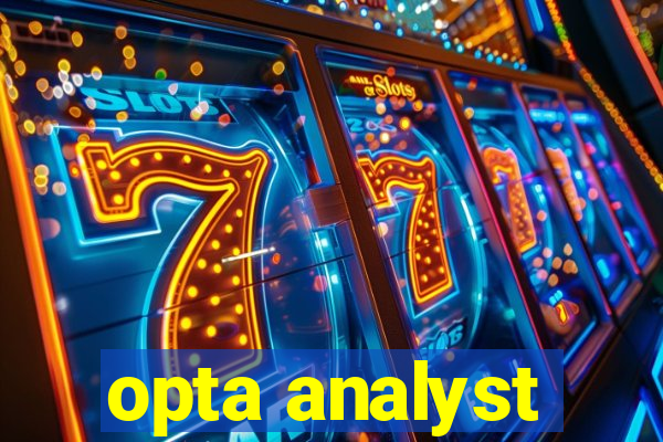 opta analyst