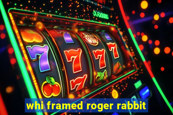 whi framed roger rabbit