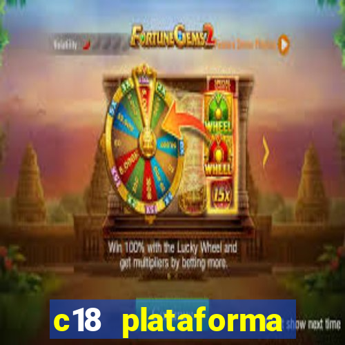 c18 plataforma login entrar