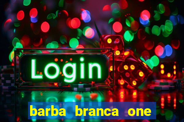 barba branca one piece tatuagem