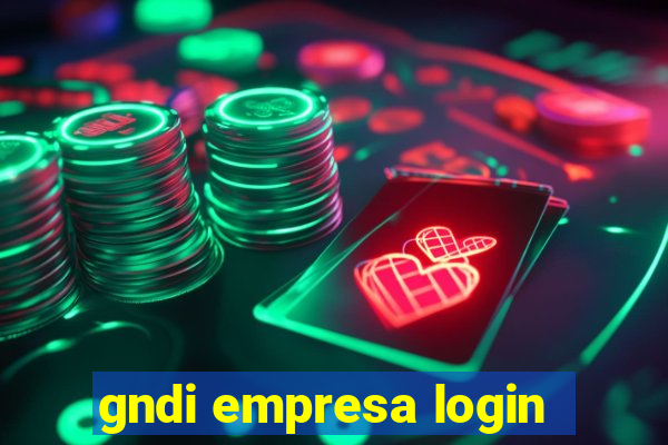 gndi empresa login