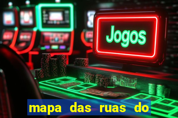 mapa das ruas do bras sp