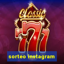 sorteo instagram
