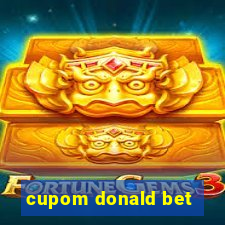 cupom donald bet