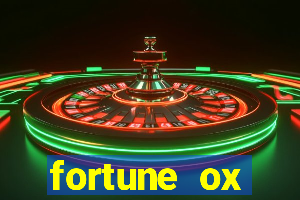 fortune ox horários pagantes