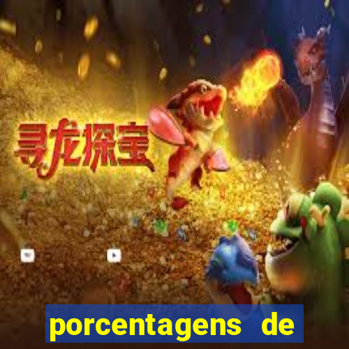 porcentagens de jogos pagantes