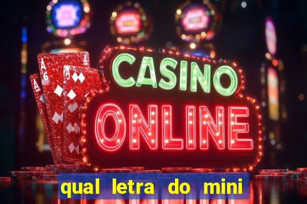 qual letra do mini dolar hoje
