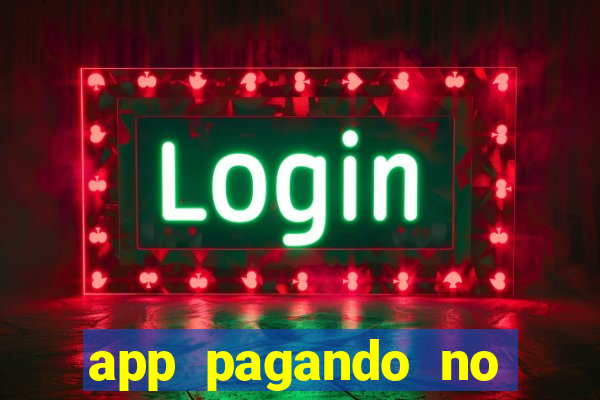app pagando no cadastro via pix