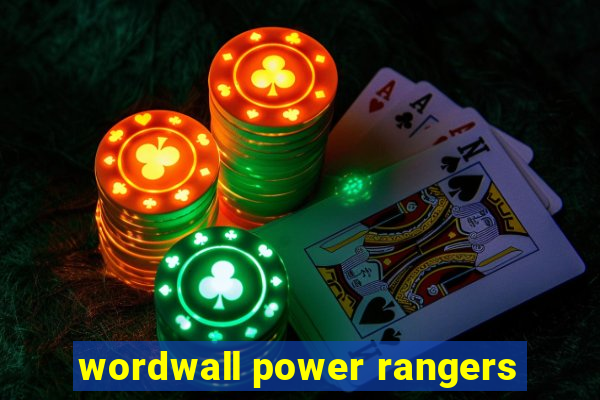 wordwall power rangers