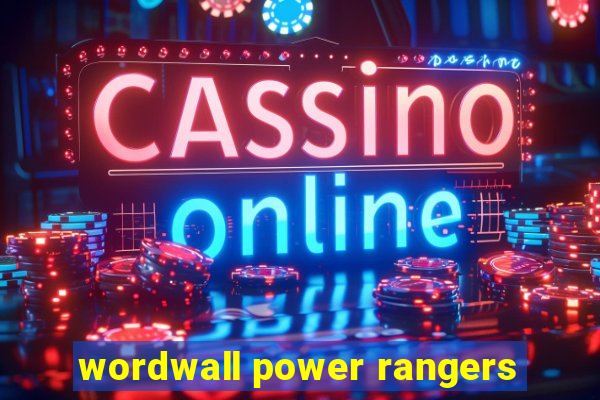 wordwall power rangers