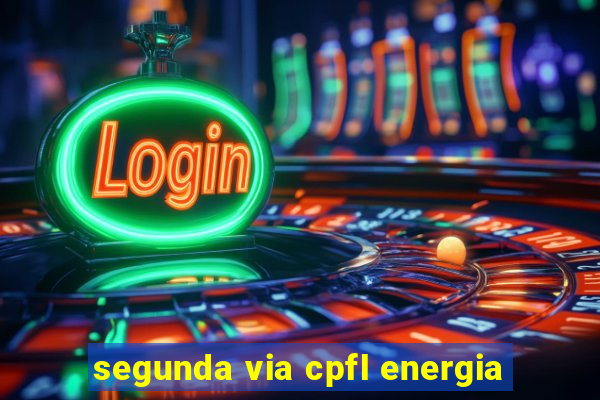 segunda via cpfl energia