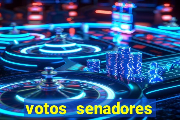 votos senadores impeachment moraes