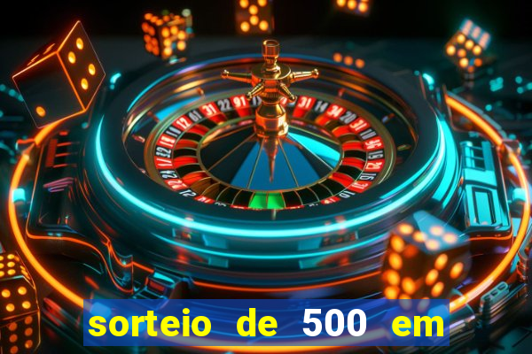 sorteio de 500 em cash toda segunda feira novibet