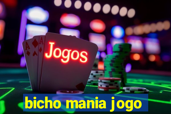 bicho mania jogo