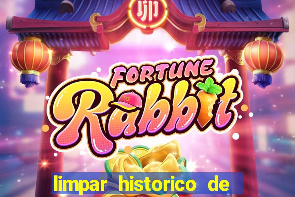limpar historico de apostas bet365
