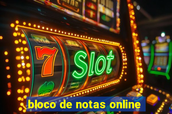 bloco de notas online