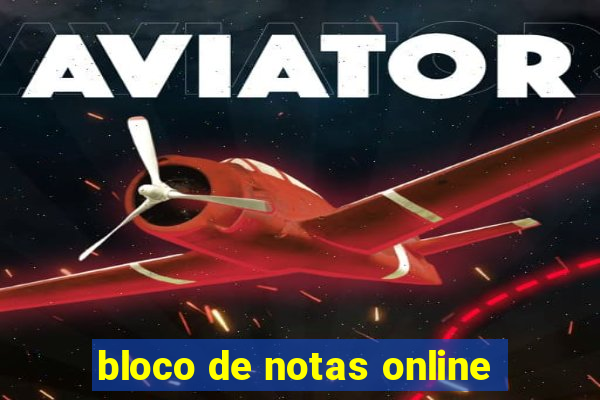 bloco de notas online