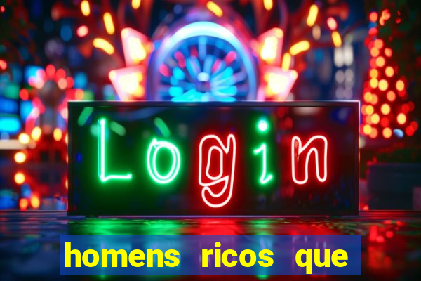 homens ricos que querem bancar telegram
