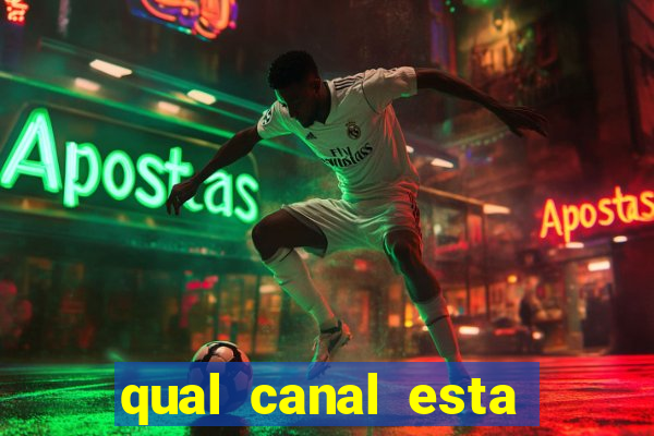 qual canal esta passando o jogo do palmeiras