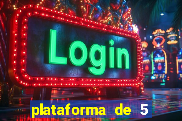 plataforma de 5 reais jogo do tigre